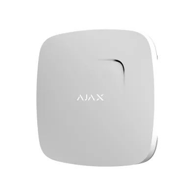 Бездротовий датчик детектування диму Ajax FireProtect білий