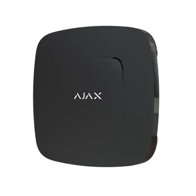 Бездротовий датчик детектування диму Ajax FireProtect чорний