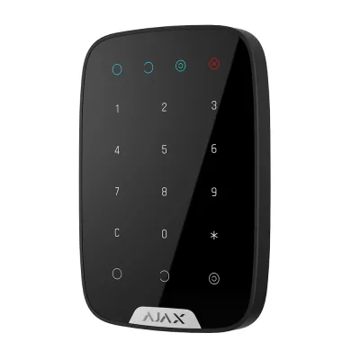 Бездротова сенсорна клавіатура Ajax KeyPad чорна