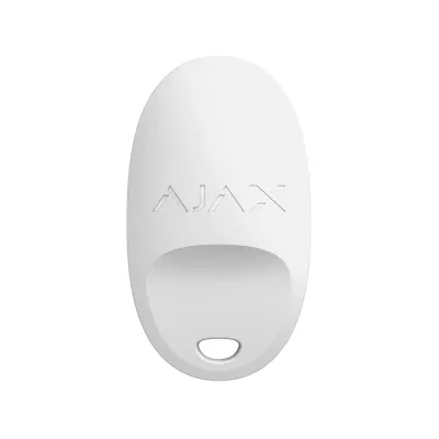 Брелок для управління охоронною системою Ajax SpaceControl білий