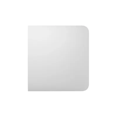 Бічна кнопка для одноклавішного чи прохідного вимикача Ajax SideButton (1-gang / 2-way) White