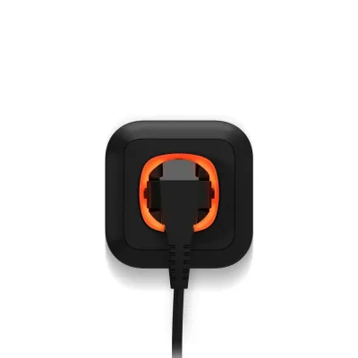 Радіокерована розумна розетка з лічильником енергоспоживання Ajax Socket чорна
