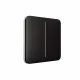 Вимикач Ajax LightSwitch 2-клавішний Black