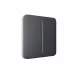 Вимикач Ajax LightSwitch 2-клавішний Graphite