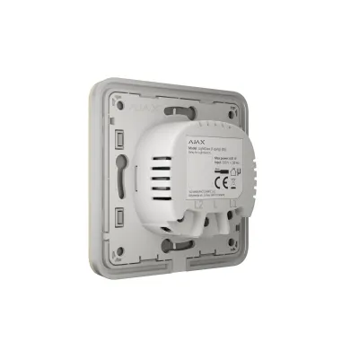 Вимикач Ajax LightSwitch 2-клавішний Ivory