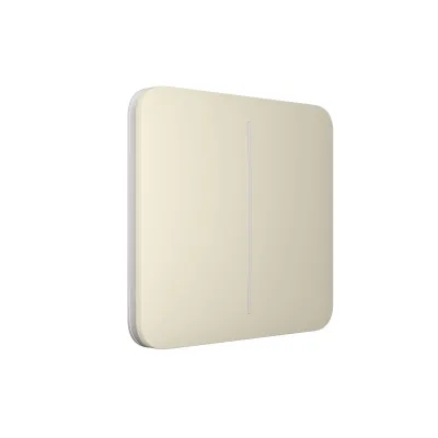 Вимикач Ajax LightSwitch 2-клавішний Ivory