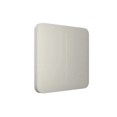 Вимикач Ajax LightSwitch 2-клавішний Oyster