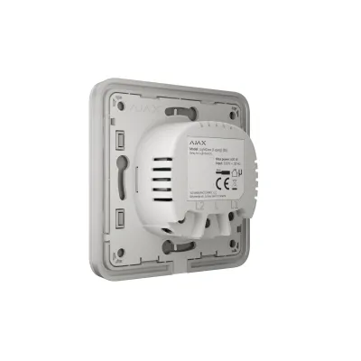 Вимикач Ajax LightSwitch прохідний White