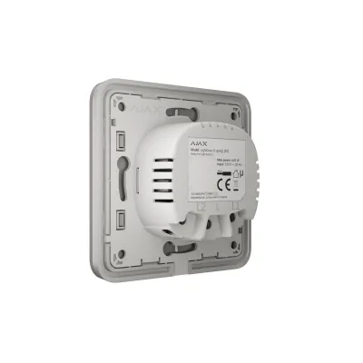 Вимикач Ajax LightSwitch прохідний Grey