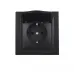 Розетка з кришкою IP44 з/з 16 A графіт EH-2116-PG