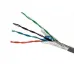 Кабель кручена пара FTP 4х2х0,51 Cu пвх сірий (внутр. Монтаж) EH.LAN-28