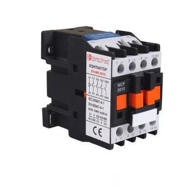 Контактор магнітний  9 A  3 P 220V 4  нормально відкритих контакту