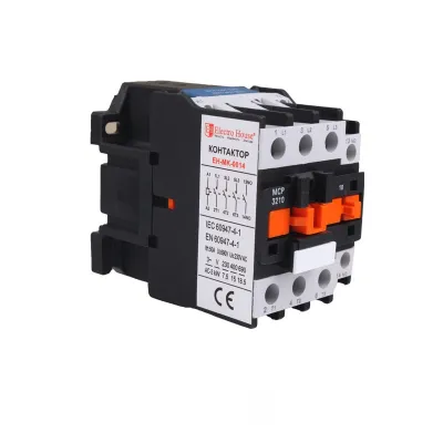 Контактор магнітний  32 A  3 P 220V 4  нормально відкритих контакту
