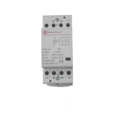 Контактор модульний 25 A  230V  2НО + 2НЗ