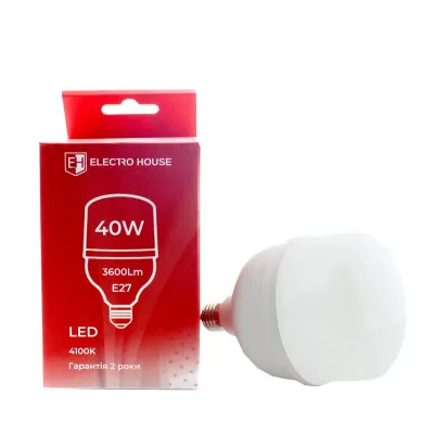 LED лампа Т120  E27  40 вт 4100К