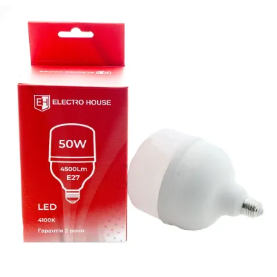 LED лампа T140 E27  50 вт 4100К
