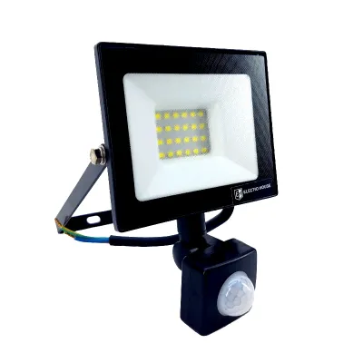 LED прожектор з д. руху 30 вт 6500К 2700 лм IP65 EH-LP-213