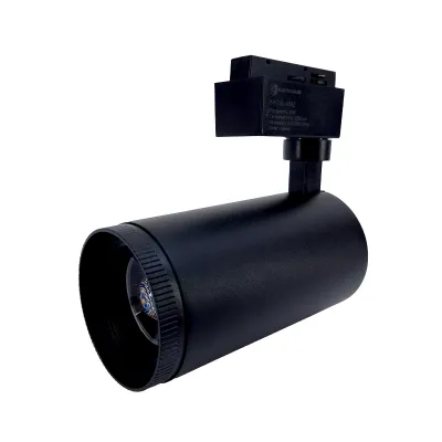 LED світильник трековий з функцією ZOOM Graceful light чорний 30 вт  2500 Lm 4100К