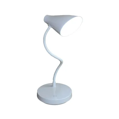 LED світильник настільний конусний білий з акумулятором EH-071W