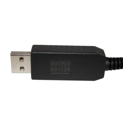Кабель перехідник USB - 5.5x2.1мм 5-12V EH-AP