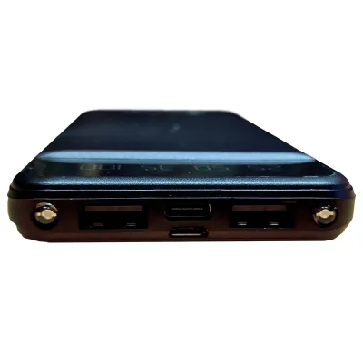 Power Bank 10000 mAh з ліхтариком type-c чорний EH-P-01-B