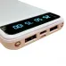Power Bank 10000 mAh з ліхтариком type-c білий EH-P-01-W