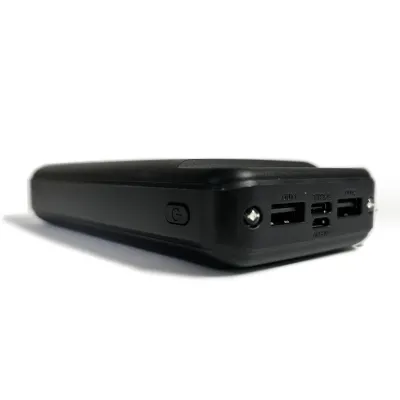 Power Bank 20000 mAh з ліхтариком type-c чорний EH-P-02-B