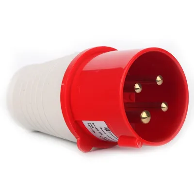 Вилка силова 4x32/3P+PE /32 A /380 – 415 в /IP44 EH-PPL-432