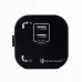 Розетка трекова подвійна USB Pandora Black (Чорний) 2,4 а EH-PT-002B