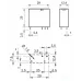 Finder 40.31.7.024.0001 | 403170240001 | Мініатюрне реле; 1 перекидний контакт 10А (= 24В Чутлива котушка DC) - герметична