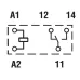 Finder 40.31.8.240.0001 | 403182400001 | Мініатюрне реле; 1 перекидний контакт 10А (240В AC) - герметична