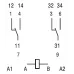 Finder 62.32.8.110.4054 | 623281104054 | Силове реле; 2 перекидні контакти 16А ( 110В AC)