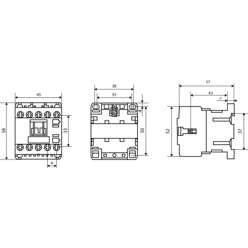 PM 0-12-10 M7 220B Стартер (LC1-K1210)