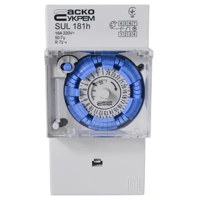 Таймер суточный электромеханический SUL-181h ACKO A0090040001 Таймер суточный электромеханический SUL-181h ACKO A0090040001