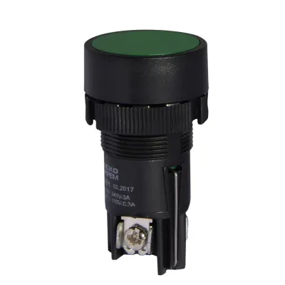 XB2-EH135 Кнопка Старт зеленая с фиксацией (NO + NC) ACKO A0140010041