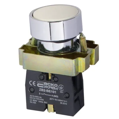 XB2-BA11 Кнопка Старт белая ACKO A0140010061