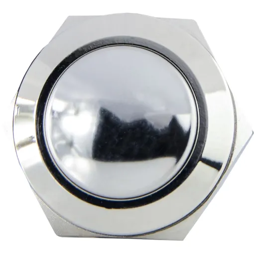 TY 19-231A Scr Кнопка металлическая выпуклая, (винтовое соединение), 1NO.