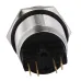TYJ 22-321 Кнопка металлическая звиступом с фикс., 1NO + 1NC.