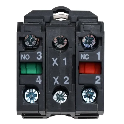TB5-AK124M5 Кнопка красная поворотная 2-поз. С подсветкой