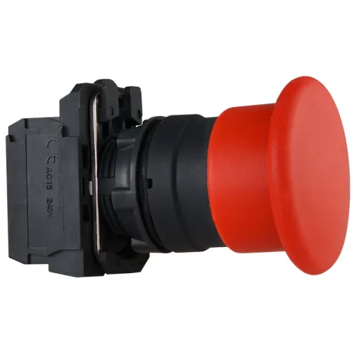 TB5-AC42 Кнопка грибок (d 40 мм) Стоп червона