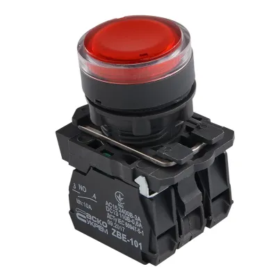 TB5-AW34M5 Кнопка с подсветкой красная ACKO A0140010174