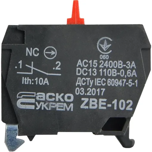 ZBE-102 N/C Контакт до постів керування XAL-D