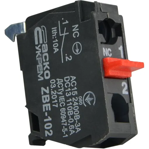 ZBE-102 N/C Контакт до постів керування XAL-D