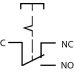 TY 19C-S11/1 Кнопка металева Повернення поворотом 1NO+1NC.