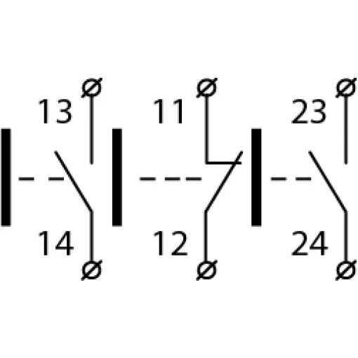 XAL-D339 Пост трехместный" Старт1-Старт2-Стоп "