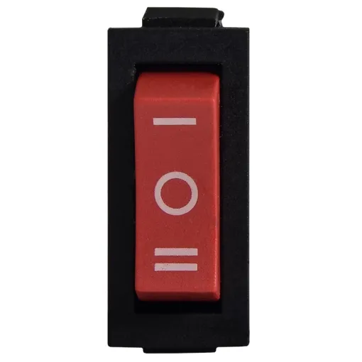 KCD3-103 R/B Переключатель 1 кл. Перекидной (красный)