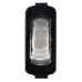 KCD3-101N-12 WH/B 220V Переключатель 1 кл. Белый с подсветкой