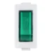 KCD3-101N-13 GR/WH 220V Переключатель 1 кл. Зеленый с подсветкой