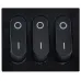 KCD2-3101 B/B Переключатель 3 кл. Черный