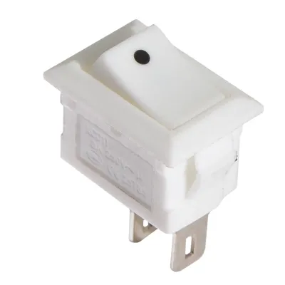 KCD5-101 WH/WH Перемикач 1 клав. білий АСКО A0140040130